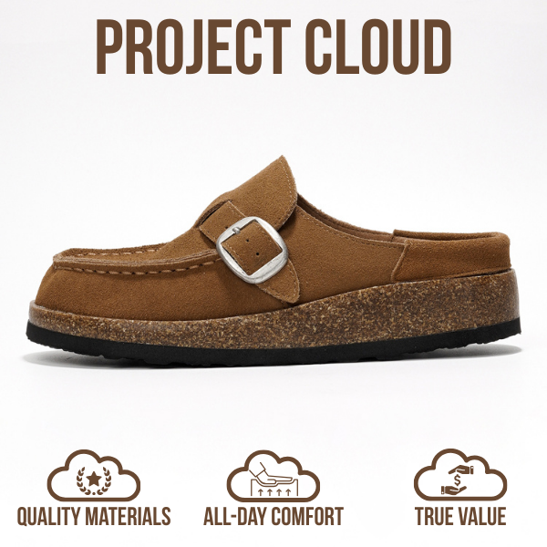Project Cloud | "Carline" Clogs for Women | Memory Foam |Water-Resistant | Lightweight |Non-Slip