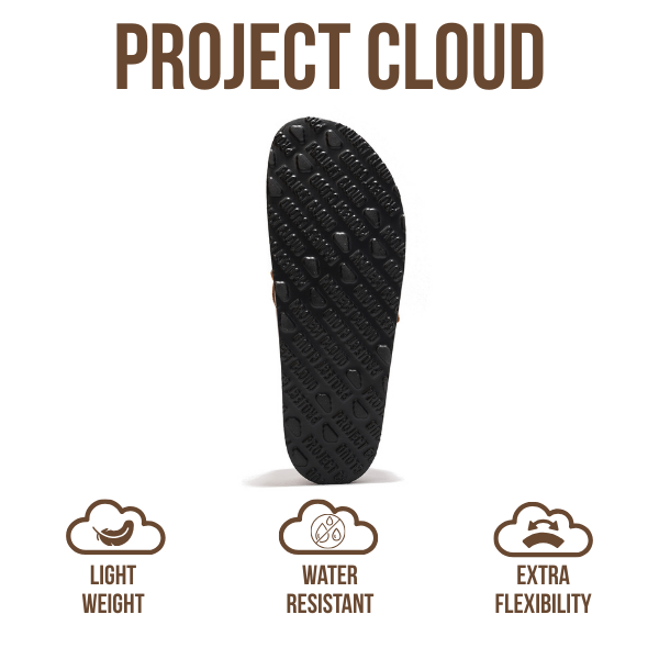 Project Cloud | "Carline" Clogs for Women | Memory Foam |Water-Resistant | Lightweight |Non-Slip