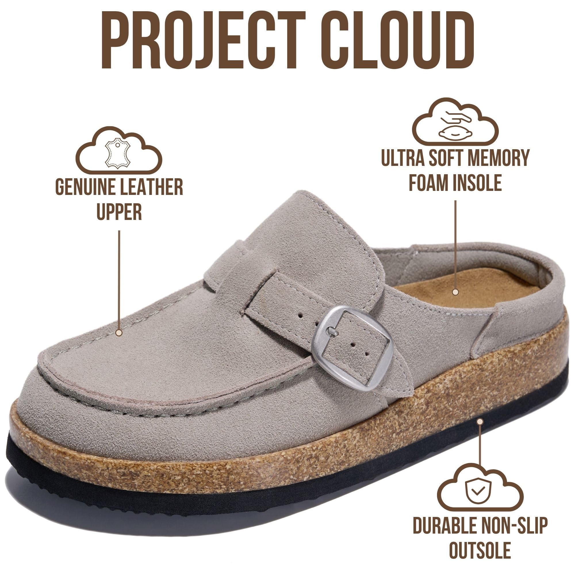 Project Cloud Women's | Water Resistant Clogs for Women | Memory Foam | Lightweight | Non-Slip - Carline