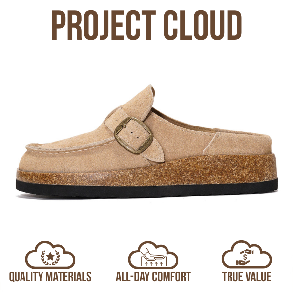 Project Cloud | "Carline" Clogs for Women | Memory Foam |Water-Resistant | Lightweight |Non-Slip