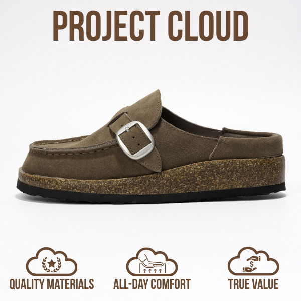 Project Cloud | "Carline" Clogs for Women | Memory Foam |Water-Resistant | Lightweight |Non-Slip