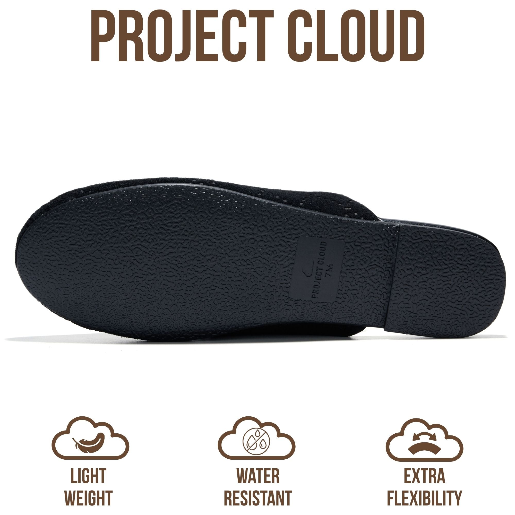 Project Cloud Women's | Horse Bit Mules | Memory Foam Insole | Lightweight | Non-Slip - Cassidy