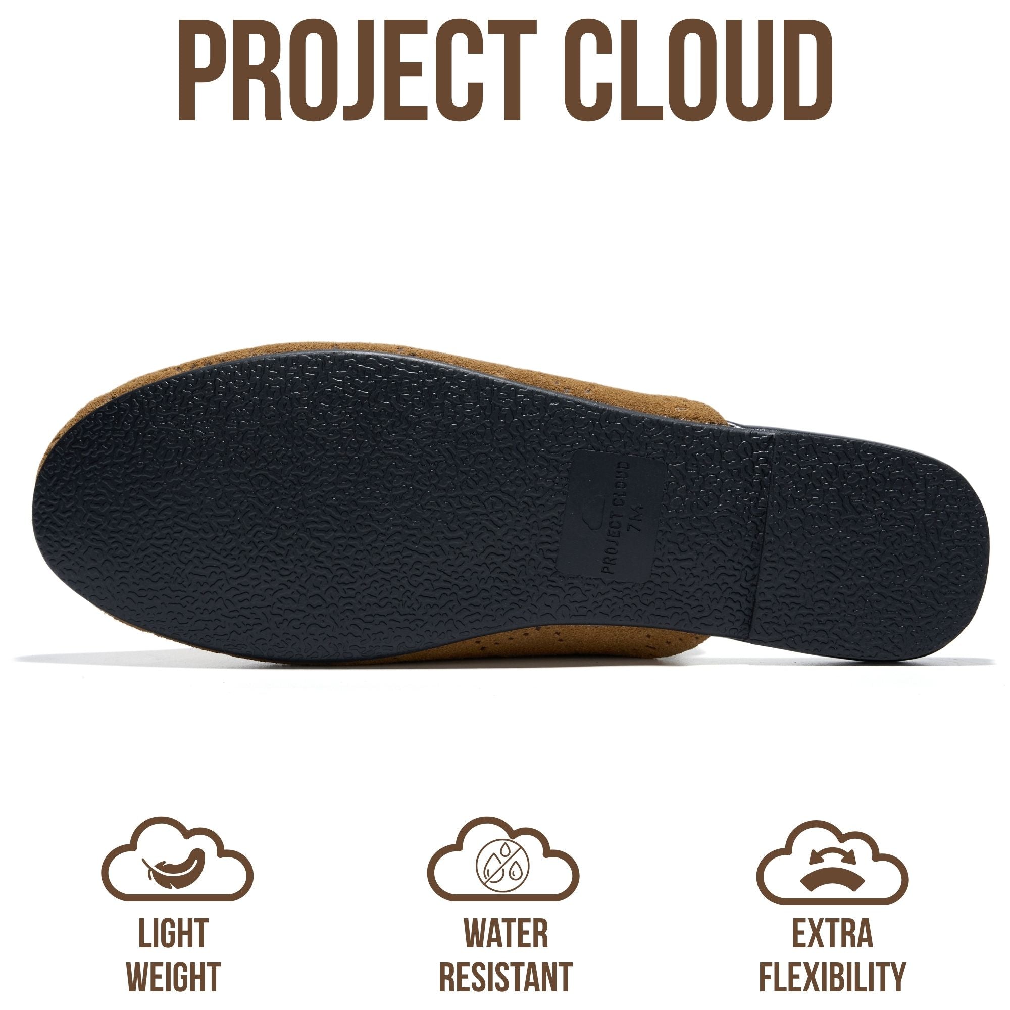 Project Cloud Women's | Horse Bit Mules | Memory Foam Insole | Lightweight | Non-Slip - Cassidy