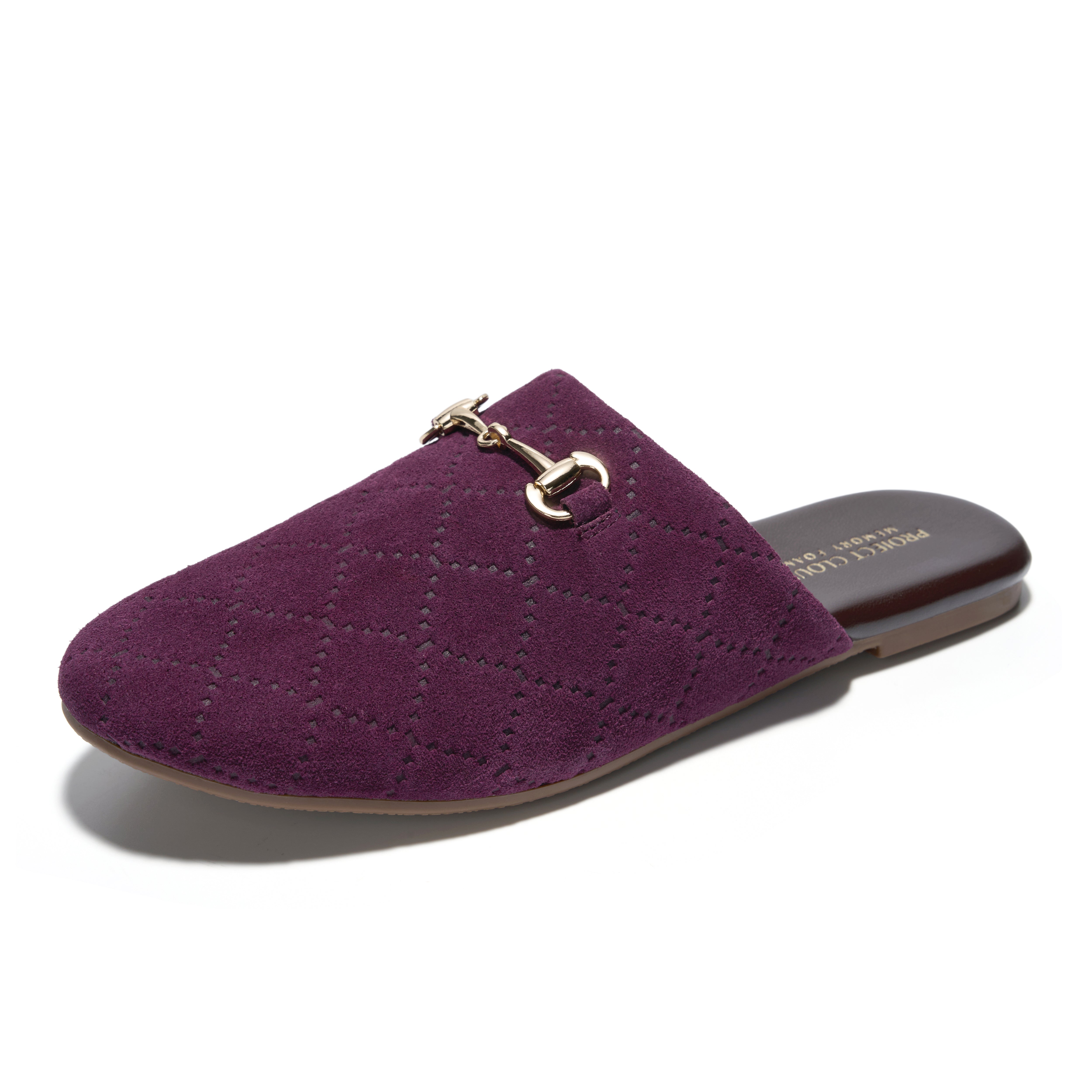 Project Cloud Women's | Horse Bit Mules | Memory Foam Insole | Lightweight | Non-Slip - Cassidy