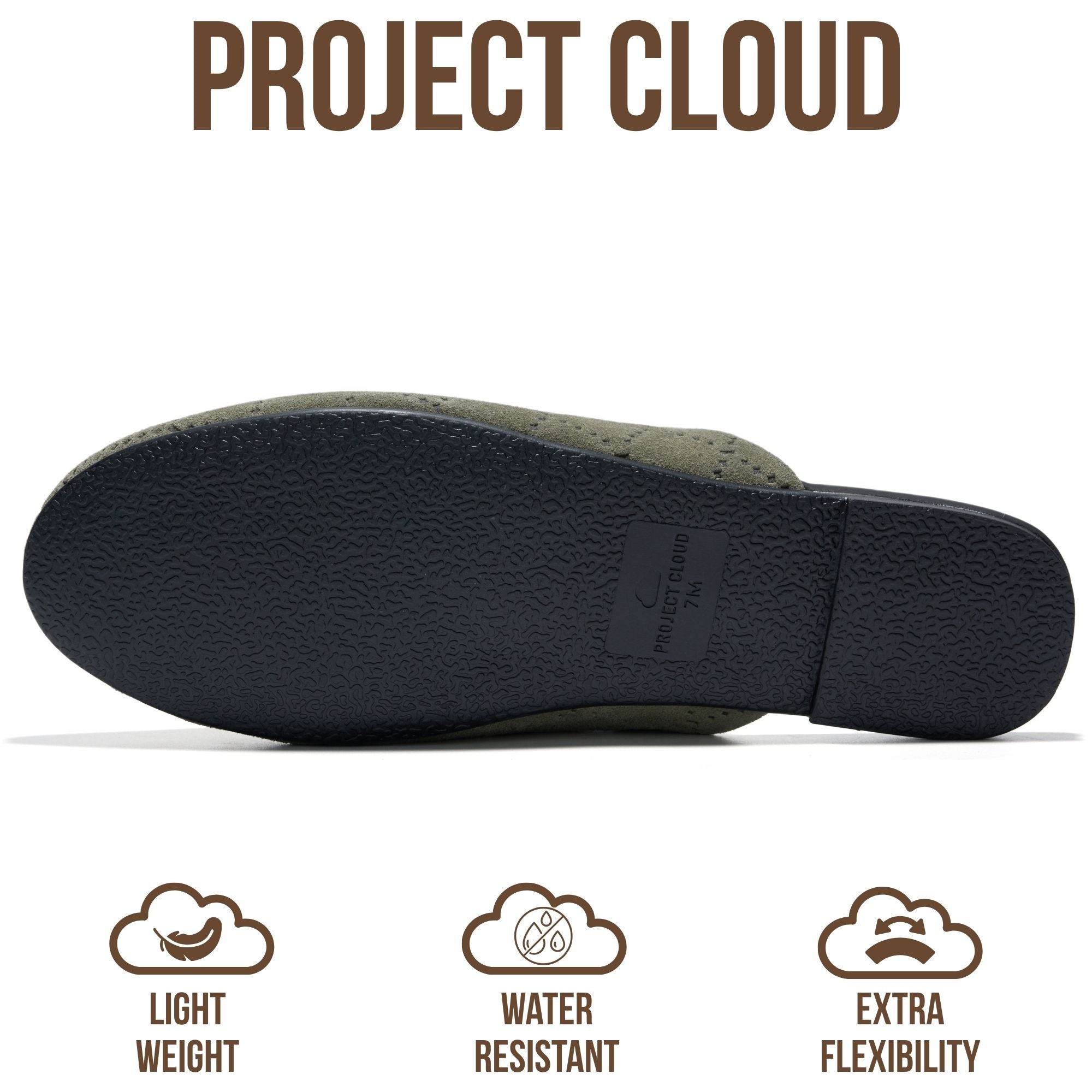 Project Cloud Women's | Horse Bit Mules | Memory Foam Insole | Lightweight | Non-Slip - Cassidy