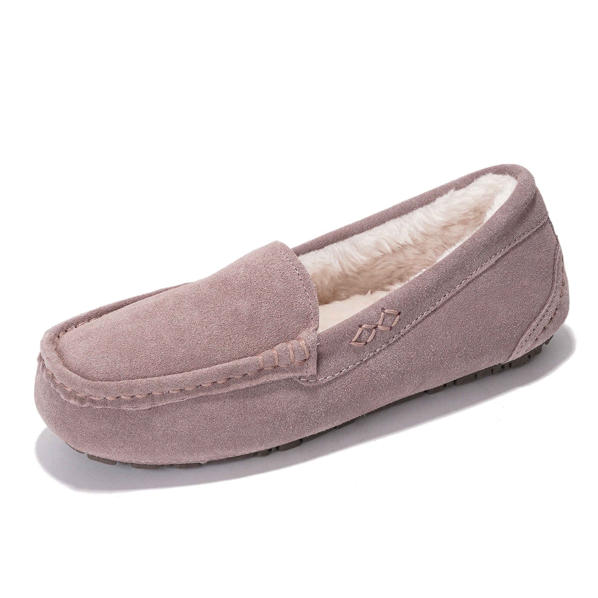 Project Cloud | "Cathi" Women's Loafers | 100% Genuine Suede | Memory Foam | Lightweight | Non-Slip
