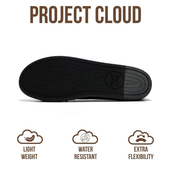 Project Cloud Women's | Genuine Leather Ballet Flats for Women | Memory Foam | Lightweight | Non-Slip - Cheers - Project Cloud - Sandals -Shop Project Cloud premium footwear Now!