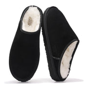 Project Cloud | "Chill" Mens House Slippers | Genuine Leather | Memory Foam | Lightweight | Non-Slip
