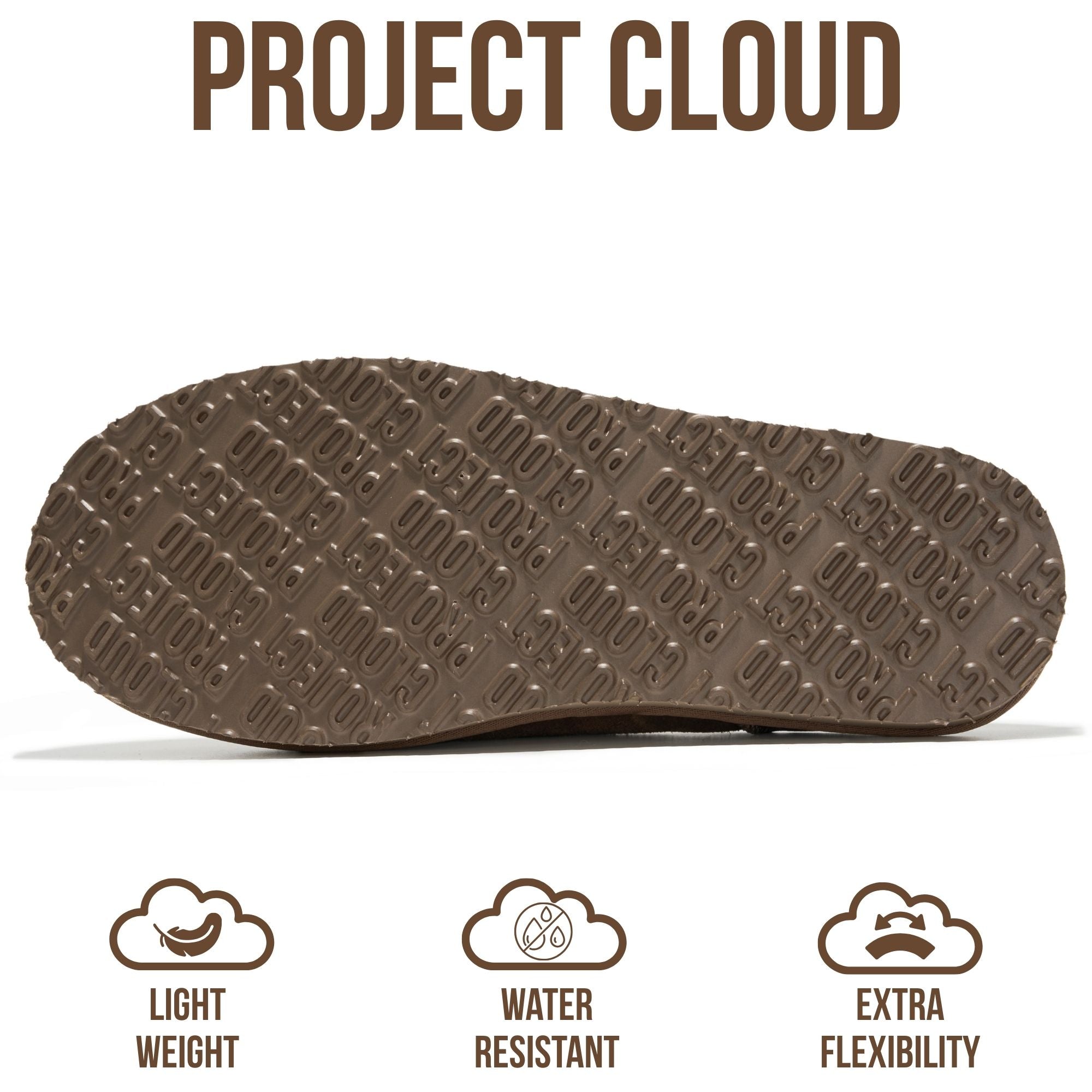 Project Cloud Men's | Genuine Leather House Slippers | Memory Foam | Lightweight | Non-Slip - Chill