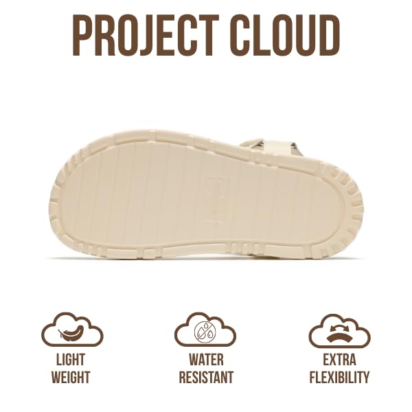 Project Cloud Women's | Eco Crafted Upper Womens Sandals | Adjustable Straps | Plush and Soft Insole | Lightweight | Non-Slip - Dagger - Project Cloud - Sandals -Shop Project Cloud premium footwear Now!