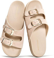 Project Cloud Women's | 100% Genuine Leather Sandals for Women | Plush & Soft Insole | Lightweight | Non-Slip - Dainty - Project Cloud - Sandals -Shop Project Cloud premium footwear Now!