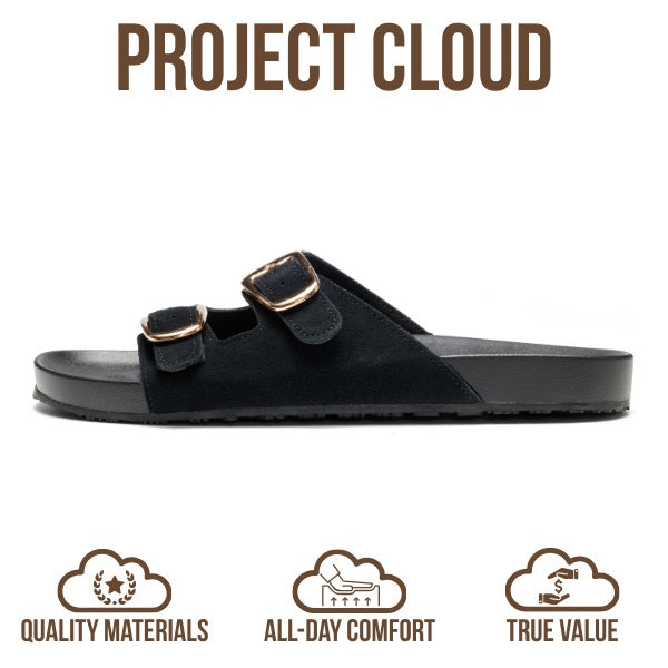 100% Genuine Leather Sandals for Women | Plush & Soft Insole