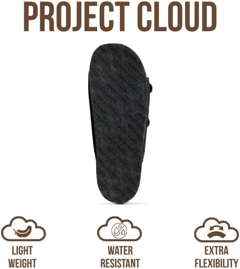 Project Cloud Women's | 100% Genuine Leather Sandals for Women | Plush & Soft Insole | Lightweight | Non-Slip - Dainty - Project Cloud - Sandals -Shop Project Cloud premium footwear Now!