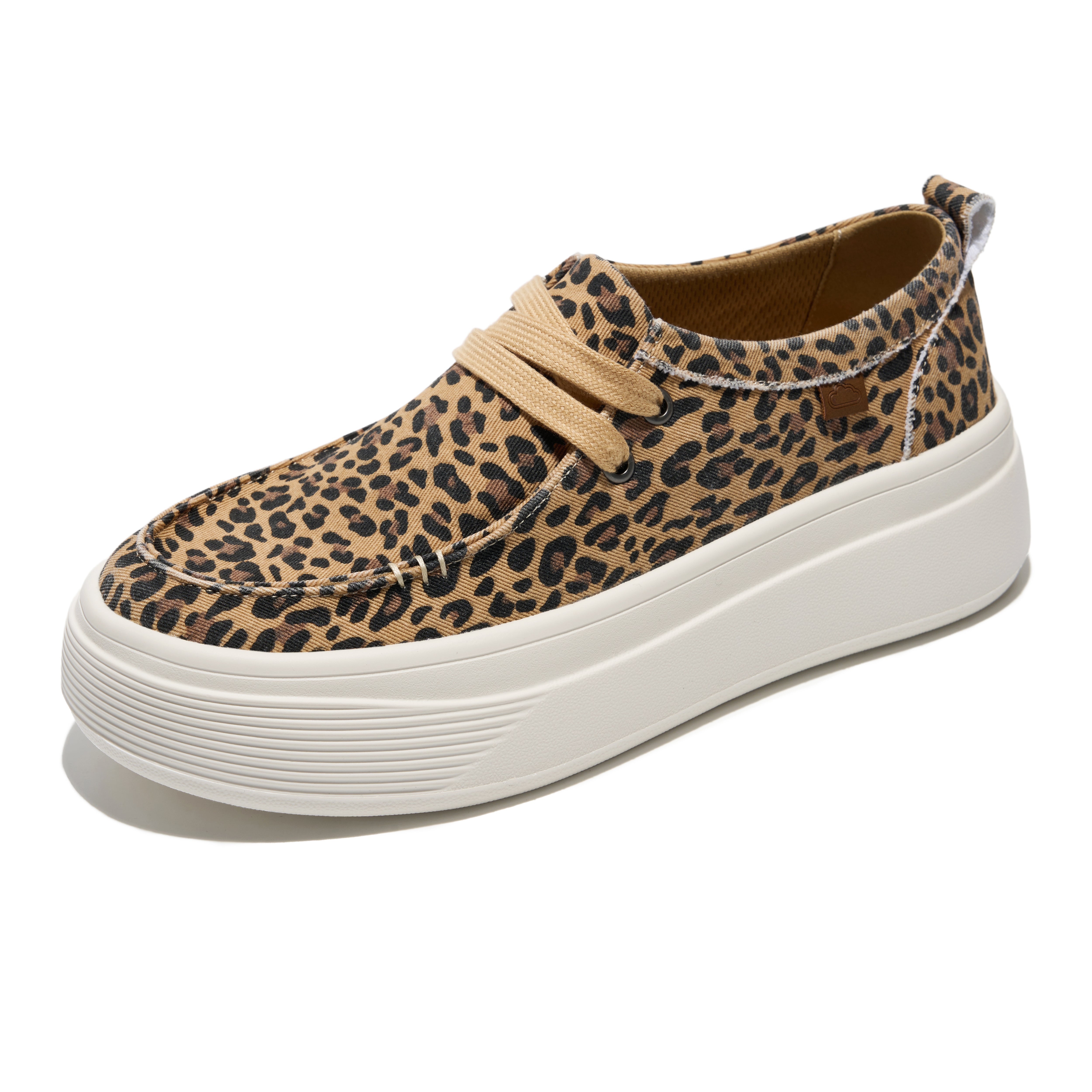 Project Cloud Women's | Canvas Platform Loafers | Smart Foam Insole | Lightweight | Non-Slip - Dana