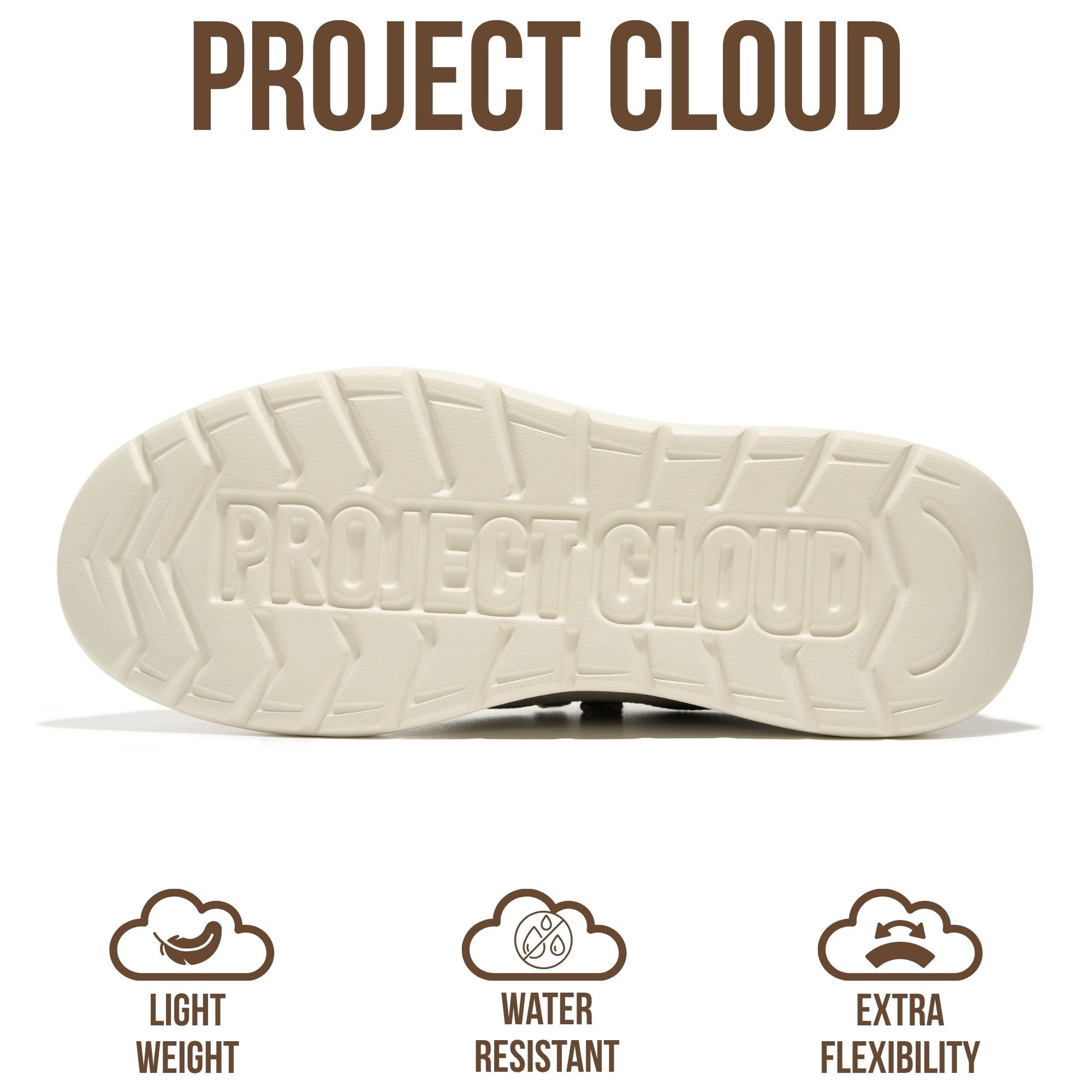 Project Cloud Men's | Genuine Leather Loafers | Smart Foam Insole | Lightweight | Non-Slip - Dante