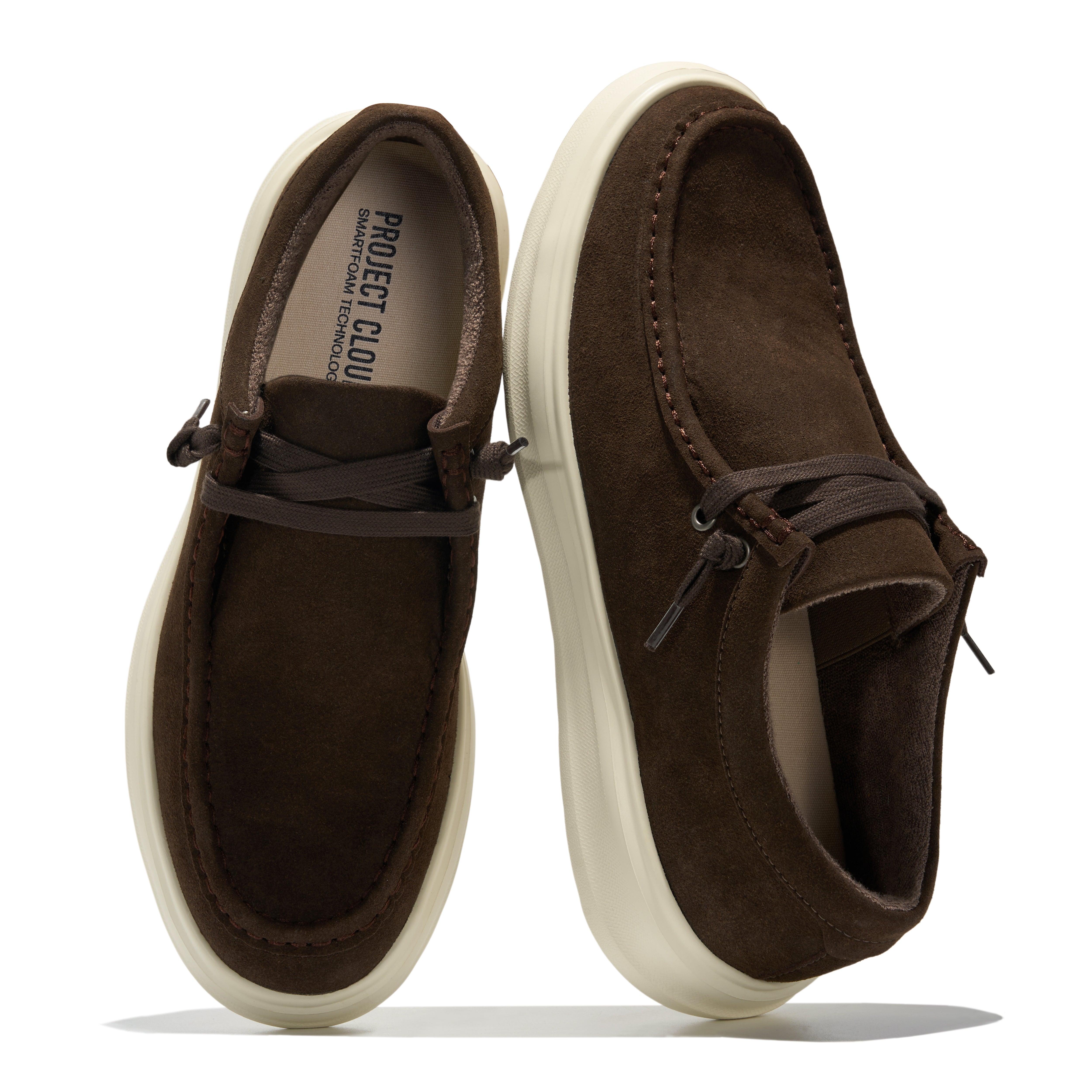 Project Cloud Men's | Genuine Leather Loafers | Smart Foam Insole | Lightweight | Non-Slip - Dante