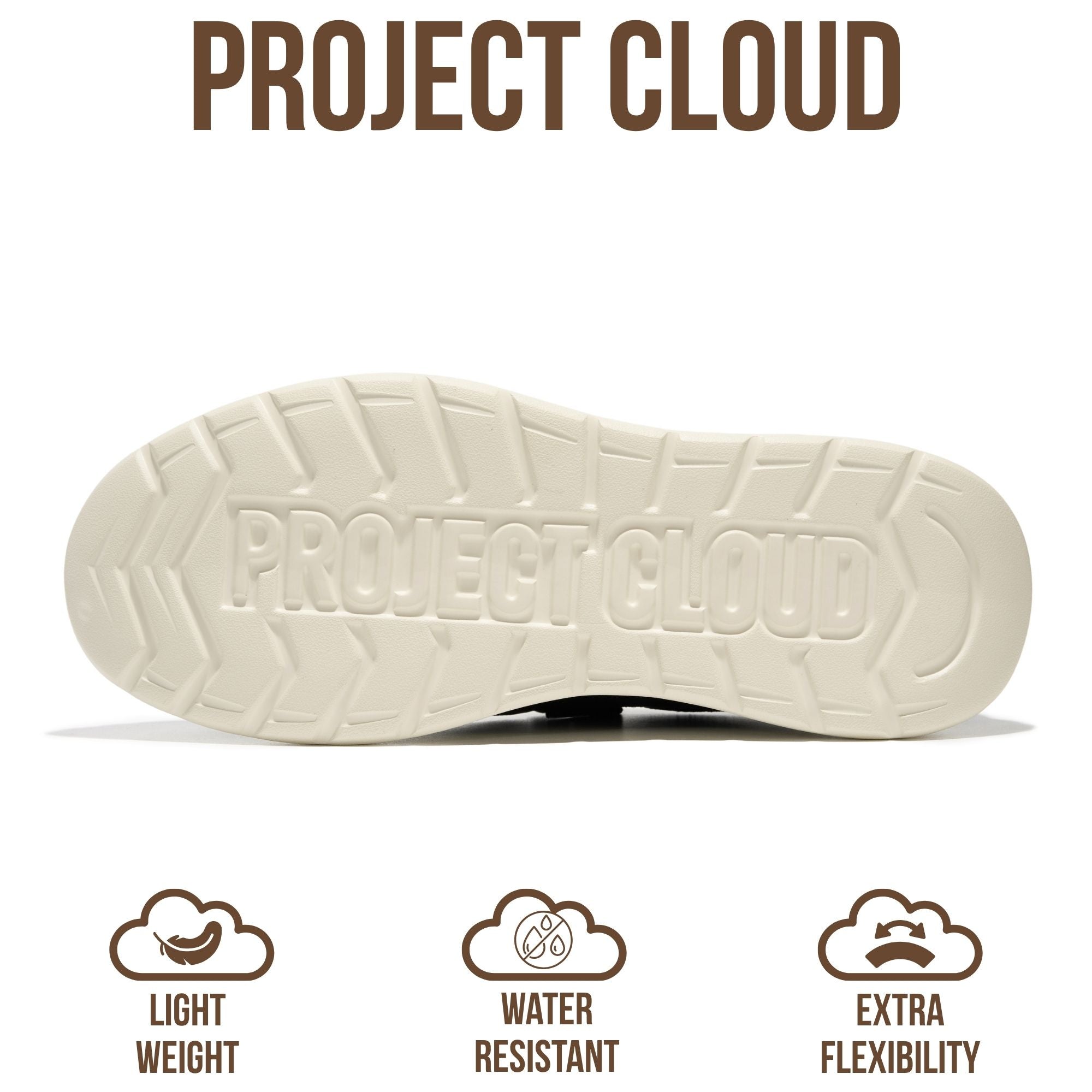 Project Cloud Men's | Genuine Leather Loafers | Smart Foam Insole | Lightweight | Non-Slip - Dante