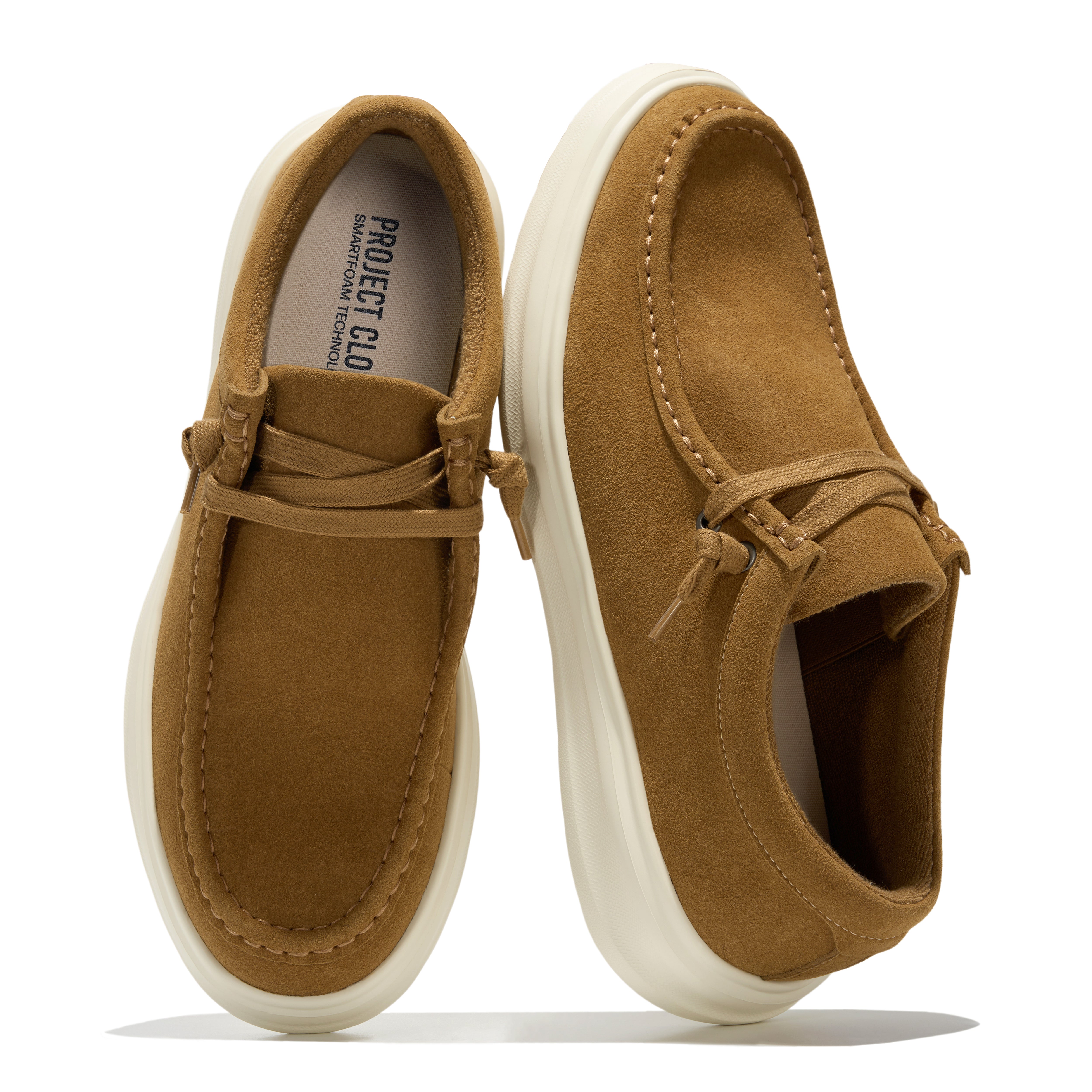 Project Cloud Men's | Genuine Leather Loafers | Smart Foam Insole | Lightweight | Non-Slip - Dante