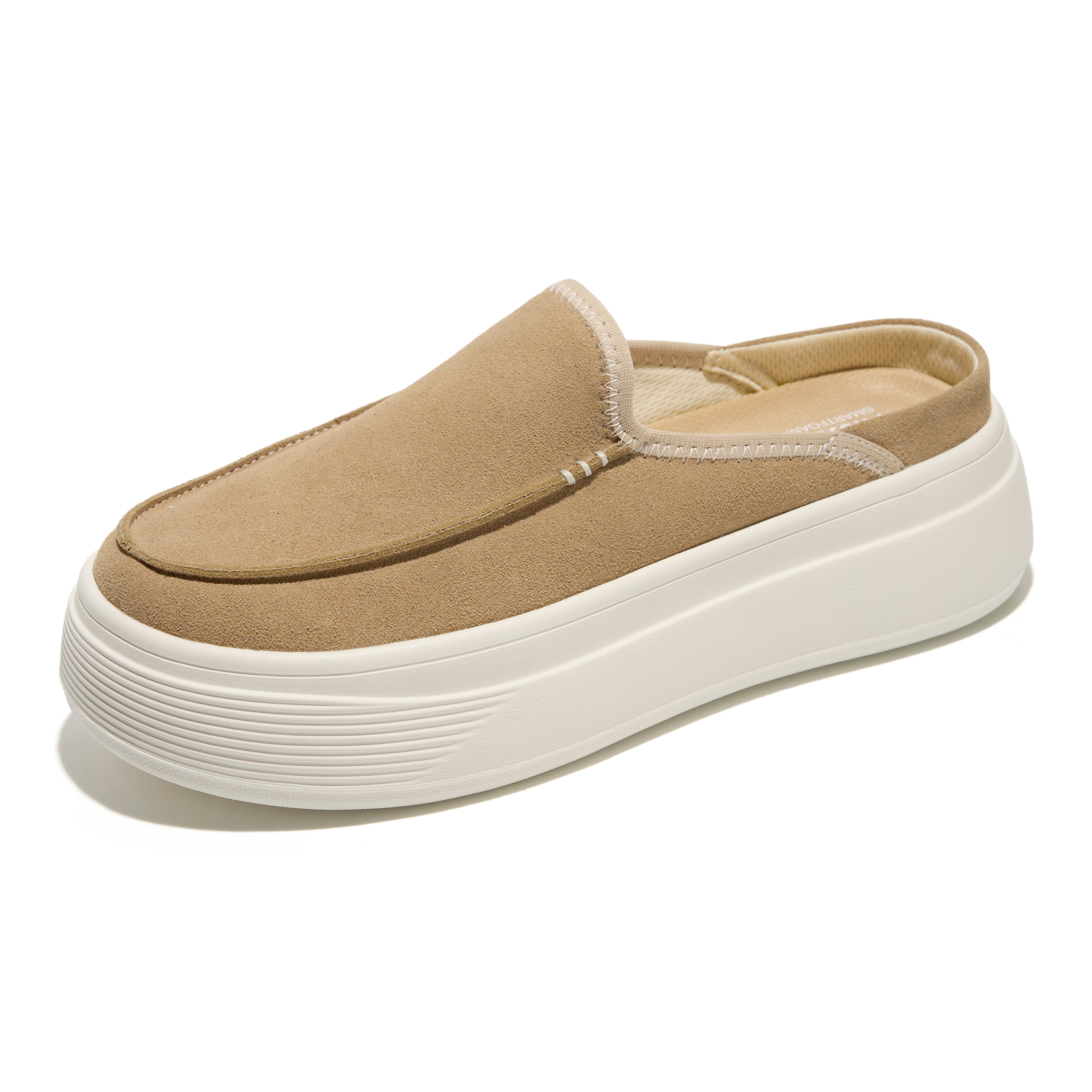 Project Cloud Women's | Genuine Leather Canvas Clogs & Mules
