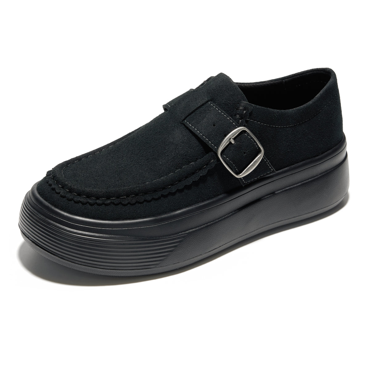 Project Cloud Women's | Genuine Leather Platform Sneakers | Smartform Insole | Lightweight | Non-Slip - Della