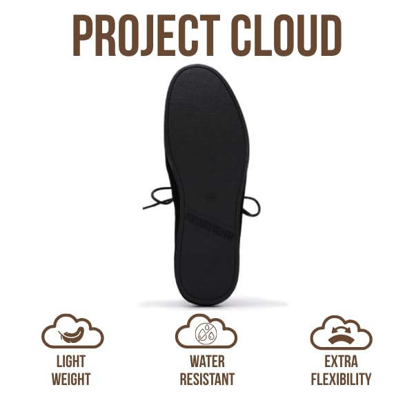 Project Cloud Men's | 100% Genuine Leathers Loafers | Memory Foam Insole | Lightweight | Non-Slip - Denver