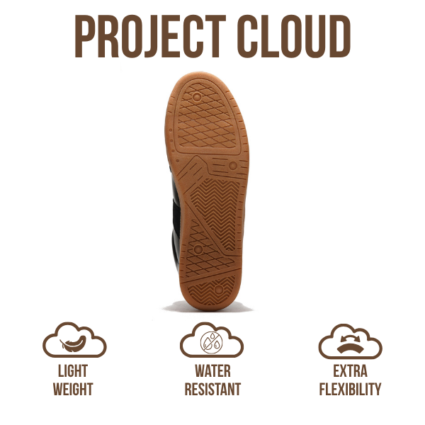 Project Cloud | "Dixon" Fashion Sneakers for Men | Memory Foam Insole | Lightweight | Non-Slip