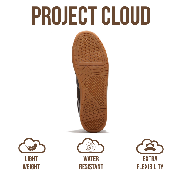 Project Cloud | "Dixon" Fashion Sneakers for Men | Memory Foam Insole | Lightweight | Non-Slip