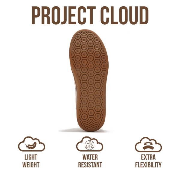 Project Cloud | "Dodge" Platform Sneakers For Women | Memory Foam Insole | Lightweight | Non-Slip