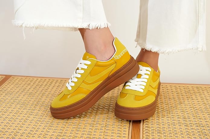 Project Cloud | "Dodge" Platform Sneakers For Women | Memory Foam Insole | Lightweight | Non-Slip