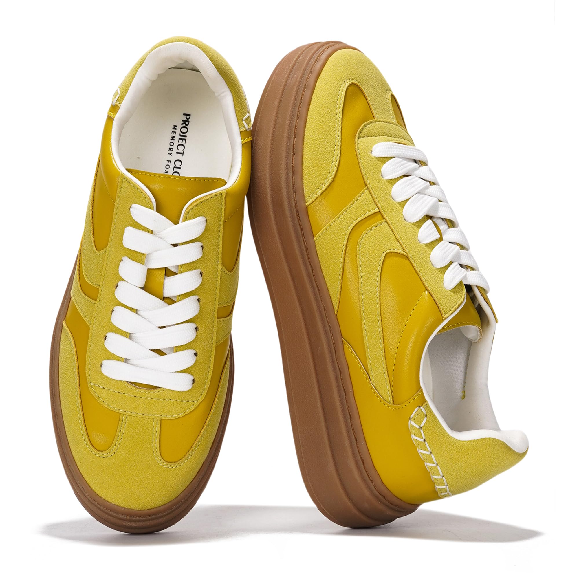 Project Cloud | "Dodge" Platform Sneakers For Women | Memory Foam Insole | Lightweight | Non-Slip