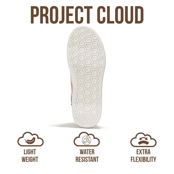 Project Cloud | "Dodge" Platform Sneakers For Women | Memory Foam Insole | Lightweight | Non-Slip