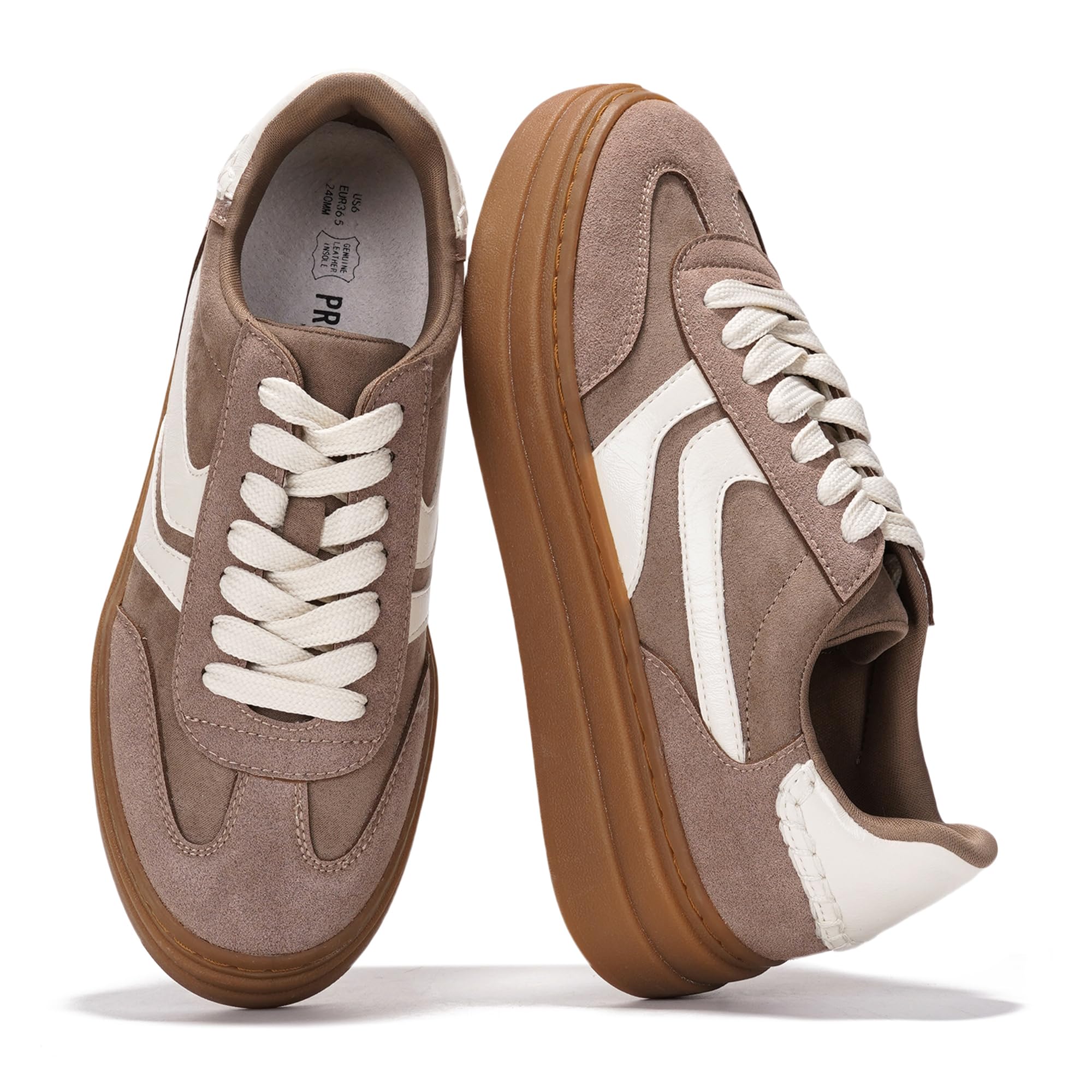 Project Cloud | "Dodge" Platform Sneakers For Women | Memory Foam Insole | Lightweight | Non-Slip