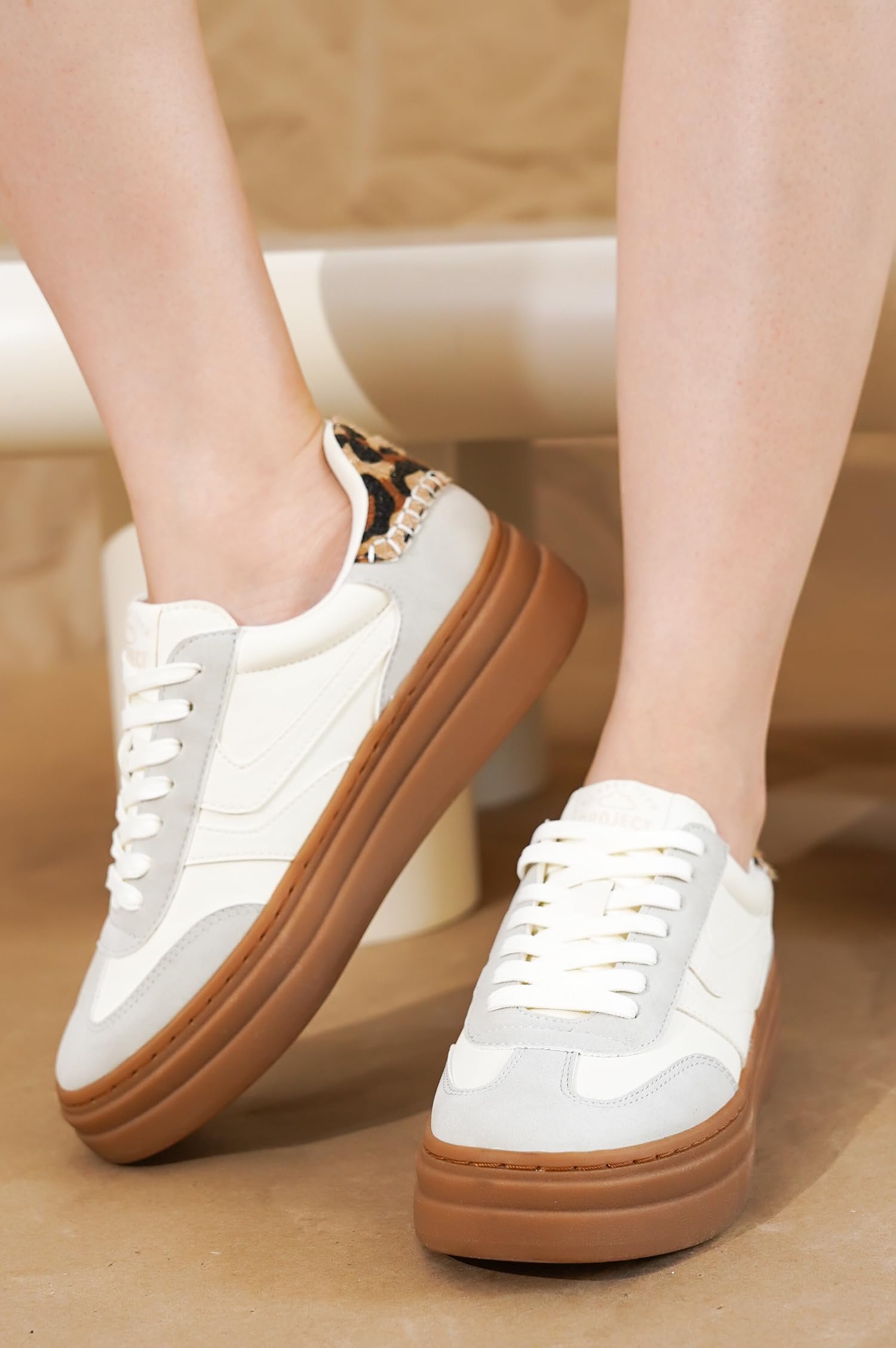 Project Cloud | "Dodge" Platform Sneakers For Women | Memory Foam Insole | Lightweight | Non-Slip