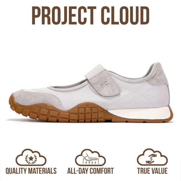 Project Cloud | "Donna" Women's Shoes | Memory Foam Insole | Lightweight | Non-Slip