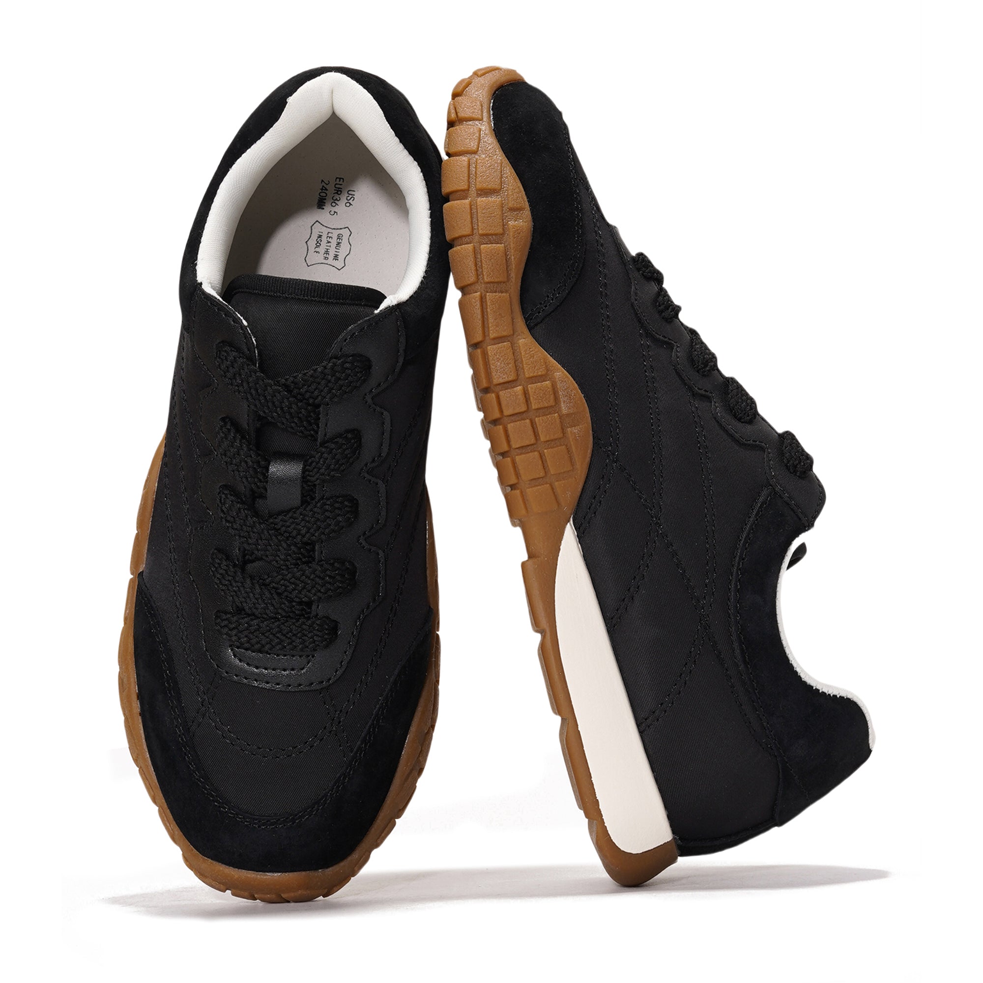 Project Cloud | "Donna Hitop" Sneakers for Women | Memory Foam Insole | Lightweight | Non-Slip