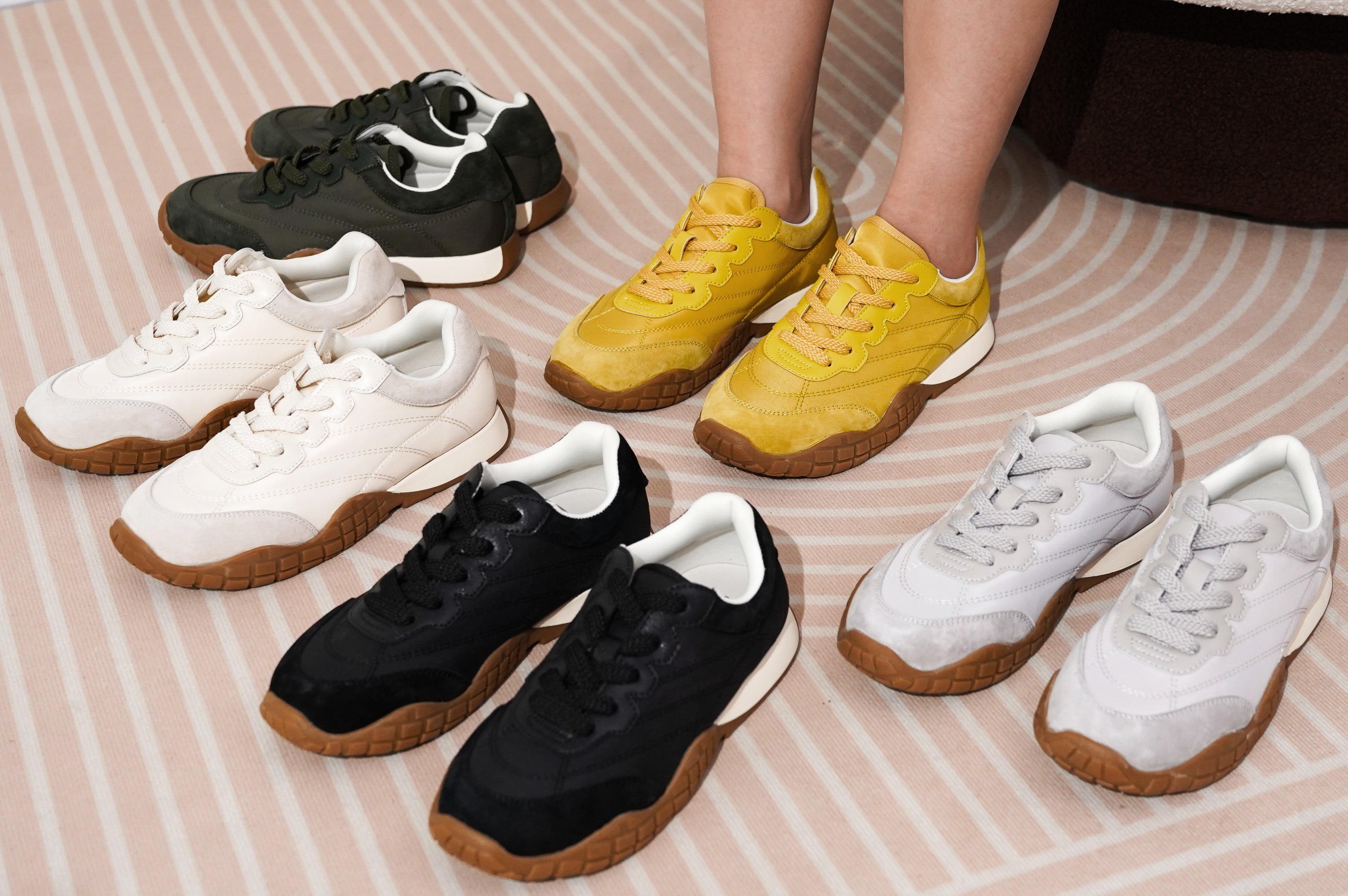 Project Cloud | "Donna Hitop" Sneakers for Women | Memory Foam Insole | Lightweight | Non-Slip