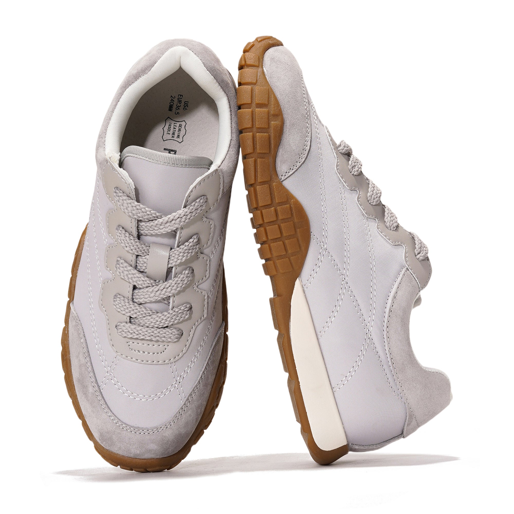 Project Cloud | "Donna Hitop" Sneakers for Women | Memory Foam Insole | Lightweight | Non-Slip
