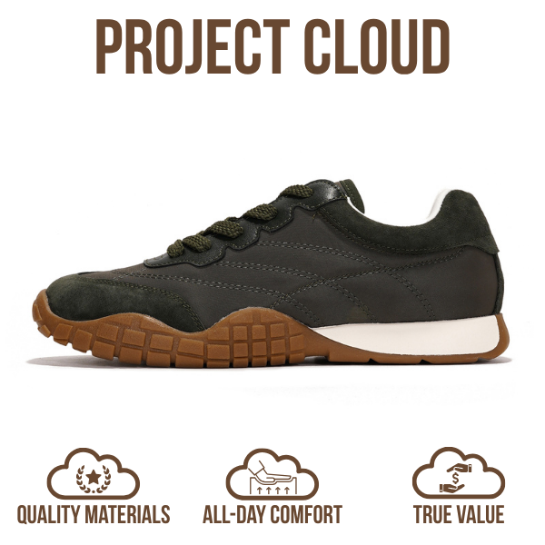 Project Cloud Women's | Lightweight Sneakers for Women | Memory Foam Insole | Non-Slip - Donna HiTop