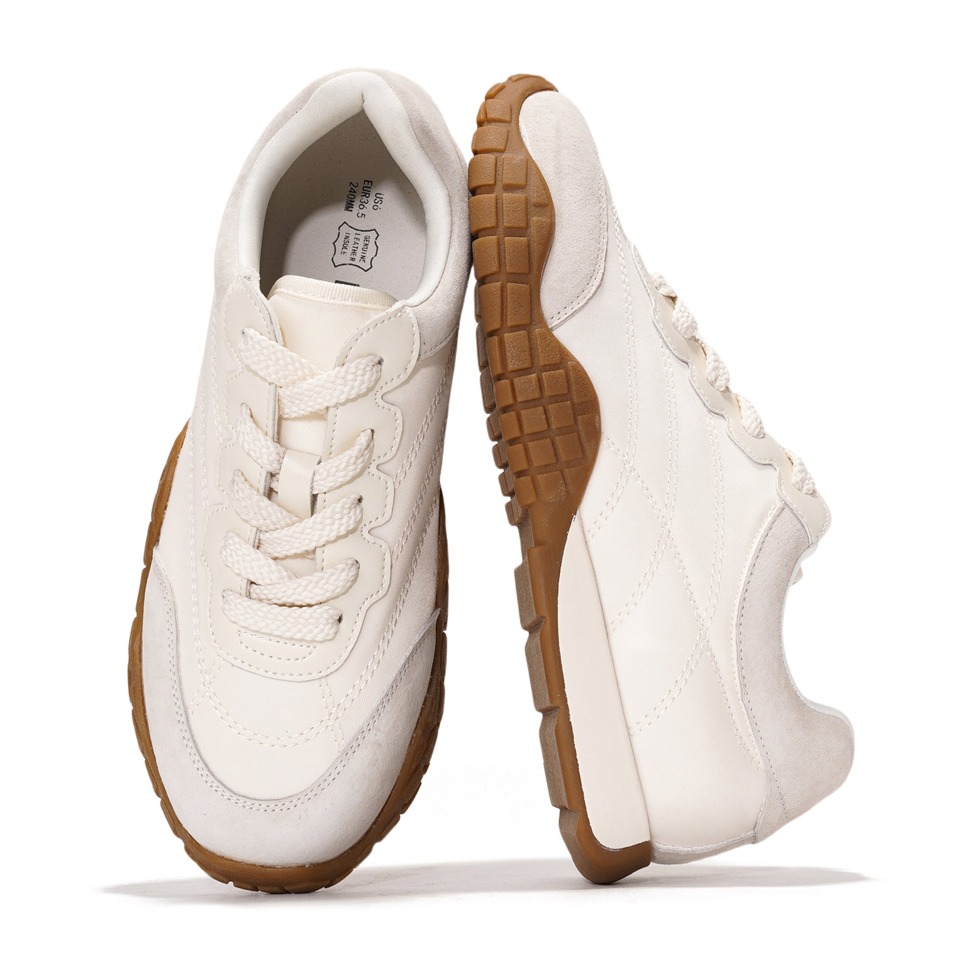 Project Cloud | "Donna Hitop" Sneakers for Women | Memory Foam Insole | Lightweight | Non-Slip