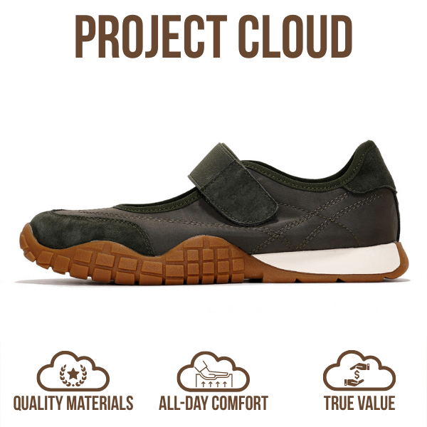 Project Cloud | "Donna" Women's Shoes | Memory Foam Insole | Lightweight | Non-Slip