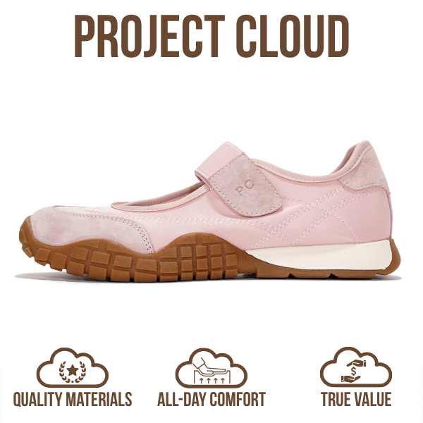 Project Cloud | "Donna" Women's Shoes | Memory Foam Insole | Lightweight | Non-Slip