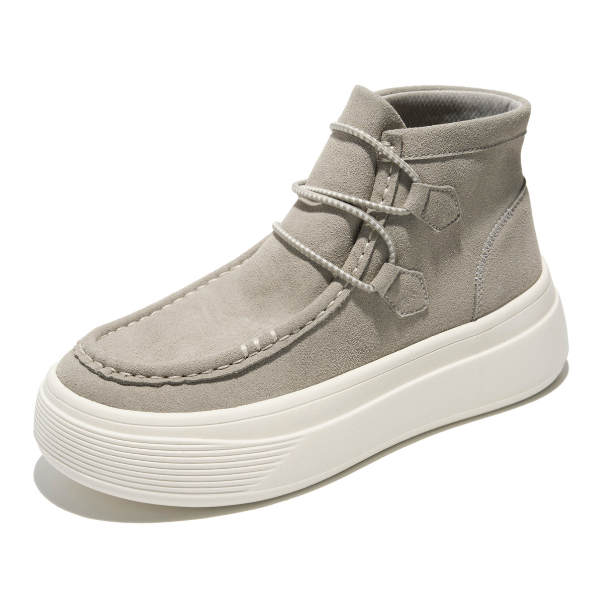 Project Cloud Women's | 100% Genuine Leather Chukka Platform Boots | SmartFoam Insole | Lightweight | Non-Slip - Dorthy - Project Cloud - Boots -Shop Project Cloud premium footwear Now!
