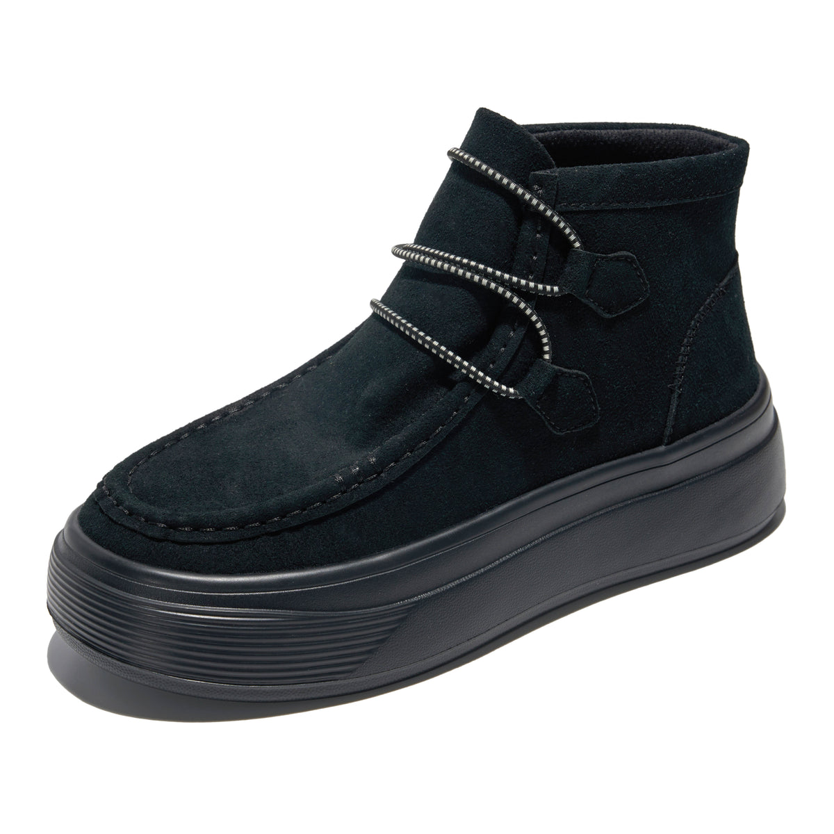 Project Cloud Women's | 100% Genuine Leather Chukka Platform Boots | SmartFoam Insole | Lightweight | Non-Slip - Dorthy - Project Cloud - Boots -Shop Project Cloud premium footwear Now!