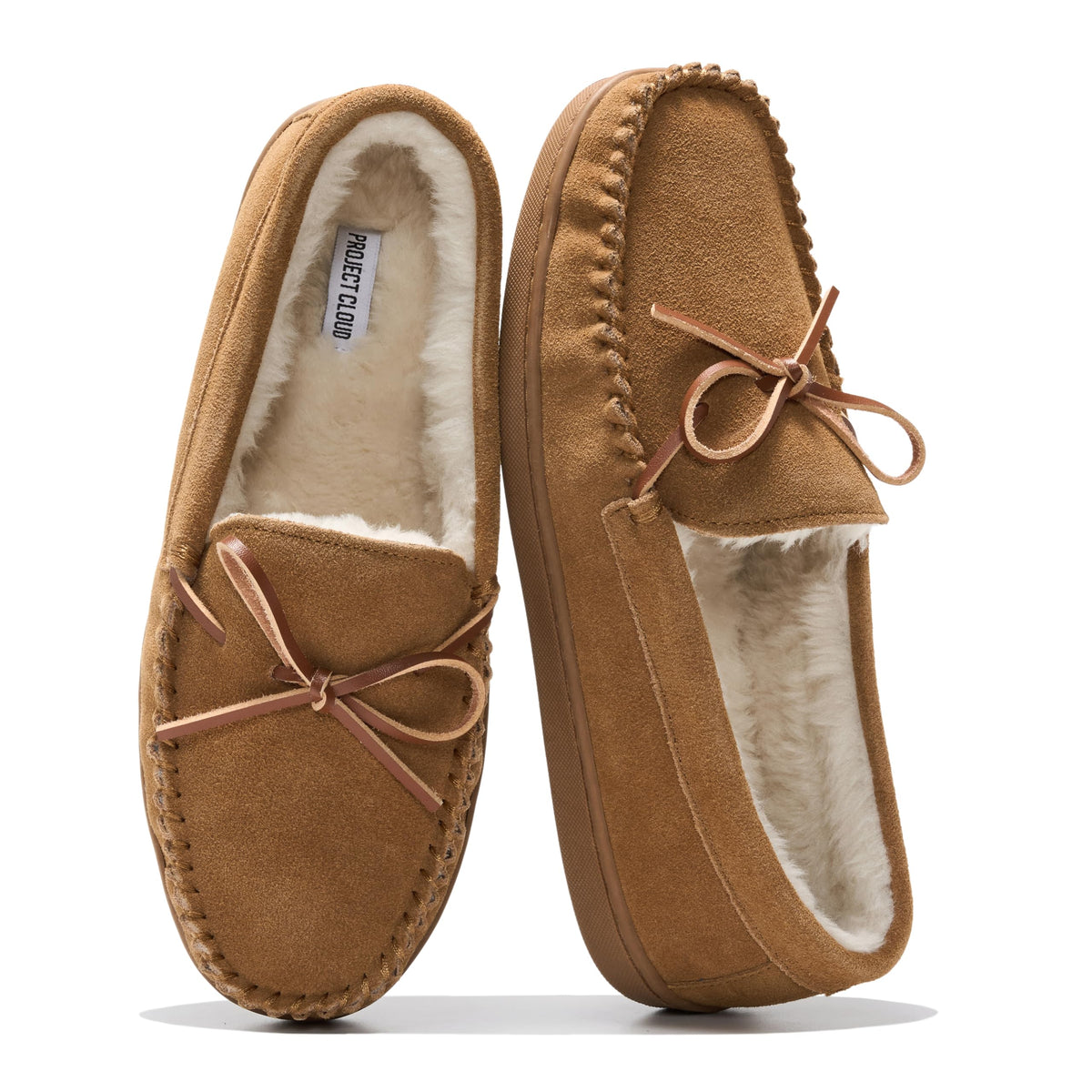 Project Cloud Men's | 100% Genuine Leather Moccasins Loafers | Memory Foam | Lightweight | Non-Slip - Dover - Project Cloud - Loafers -Shop Project Cloud premium footwear Now!