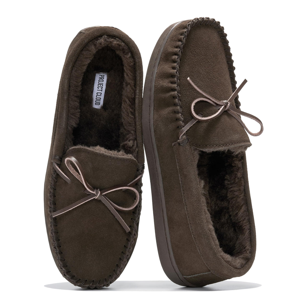 Project Cloud Men's | 100% Genuine Leather Moccasins Loafers | Memory Foam | Lightweight | Non-Slip - Dover - Project Cloud - Loafers -Shop Project Cloud premium footwear Now!