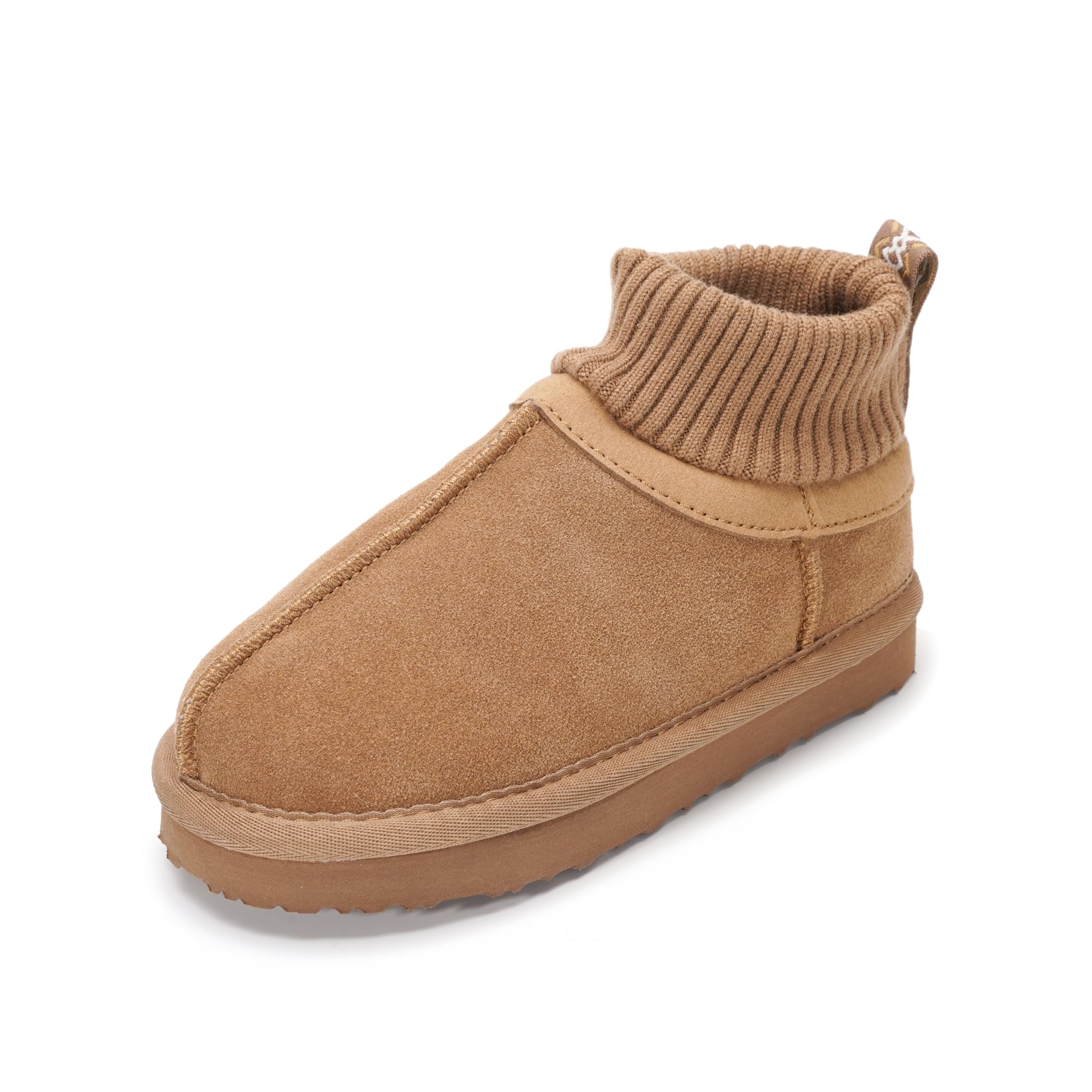 Project Cloud Kids Boots | 100% Genuine Leather | Water Resistant | Memory Foam | Non-Slip - DreamOn