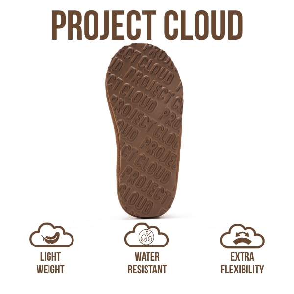 Project Cloud Kids Boots | 100% Genuine Leather | Water Resistant | Memory Foam | Non-Slip - DreamOn