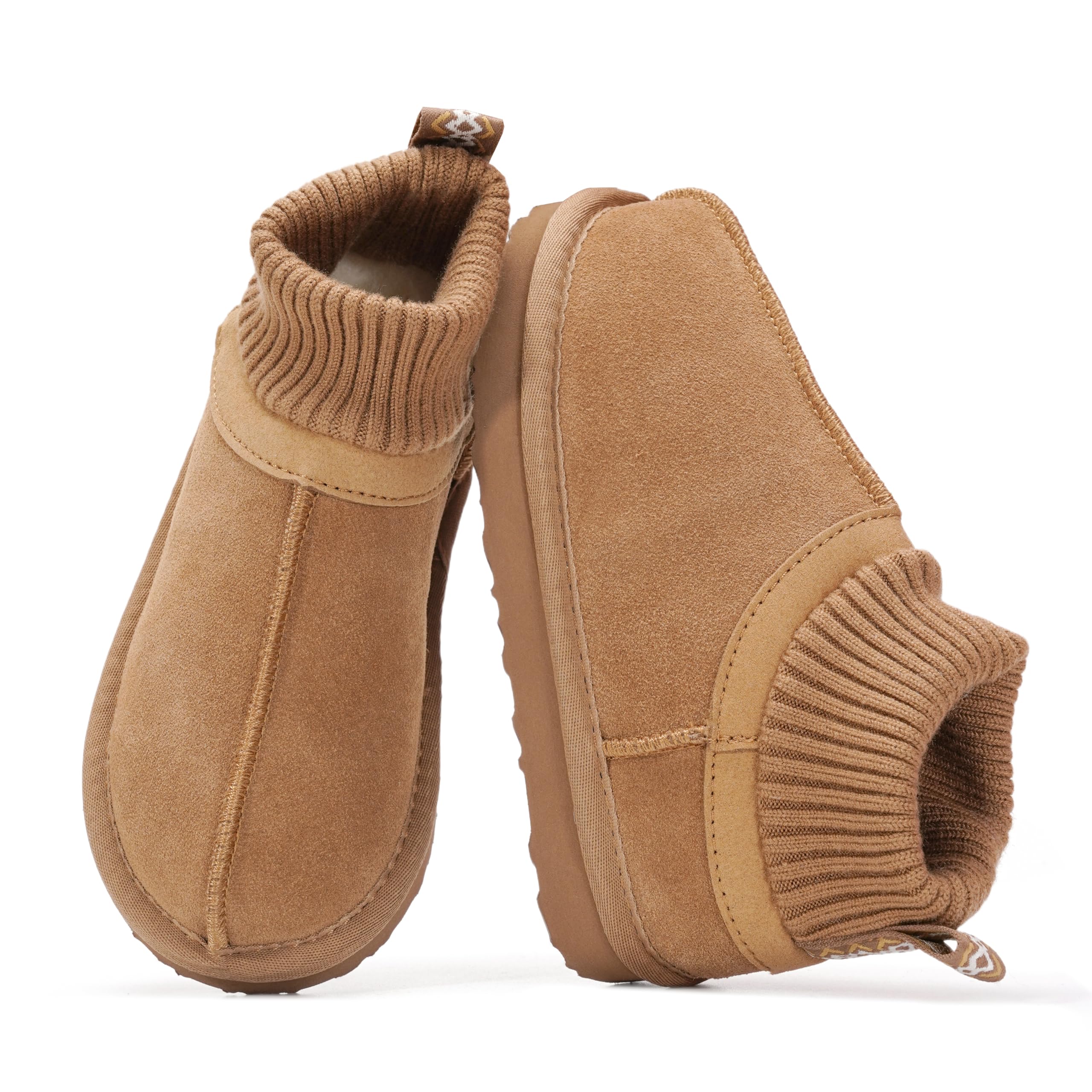 Project Cloud Kids Boots | 100% Genuine Leather | Water Resistant | Memory Foam | Non-Slip - DreamOn