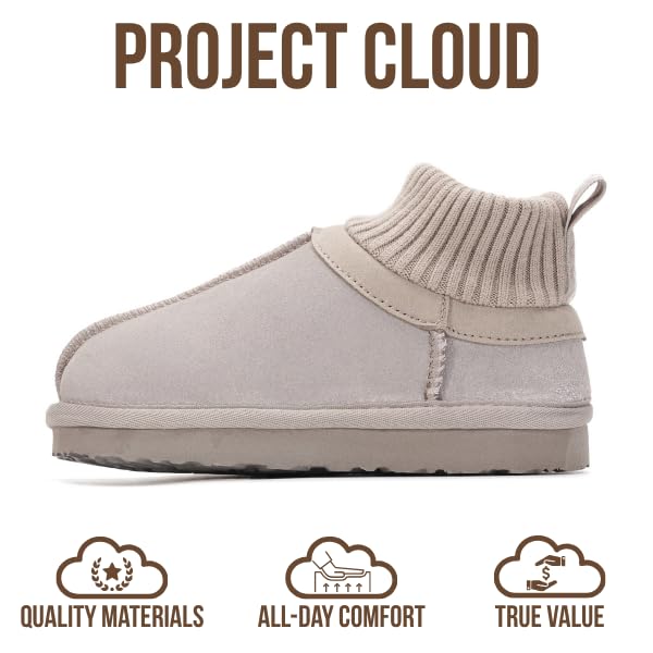 Project Cloud Kids Boots | 100% Genuine Leather | Water Resistant | Memory Foam | Non-Slip - DreamOn