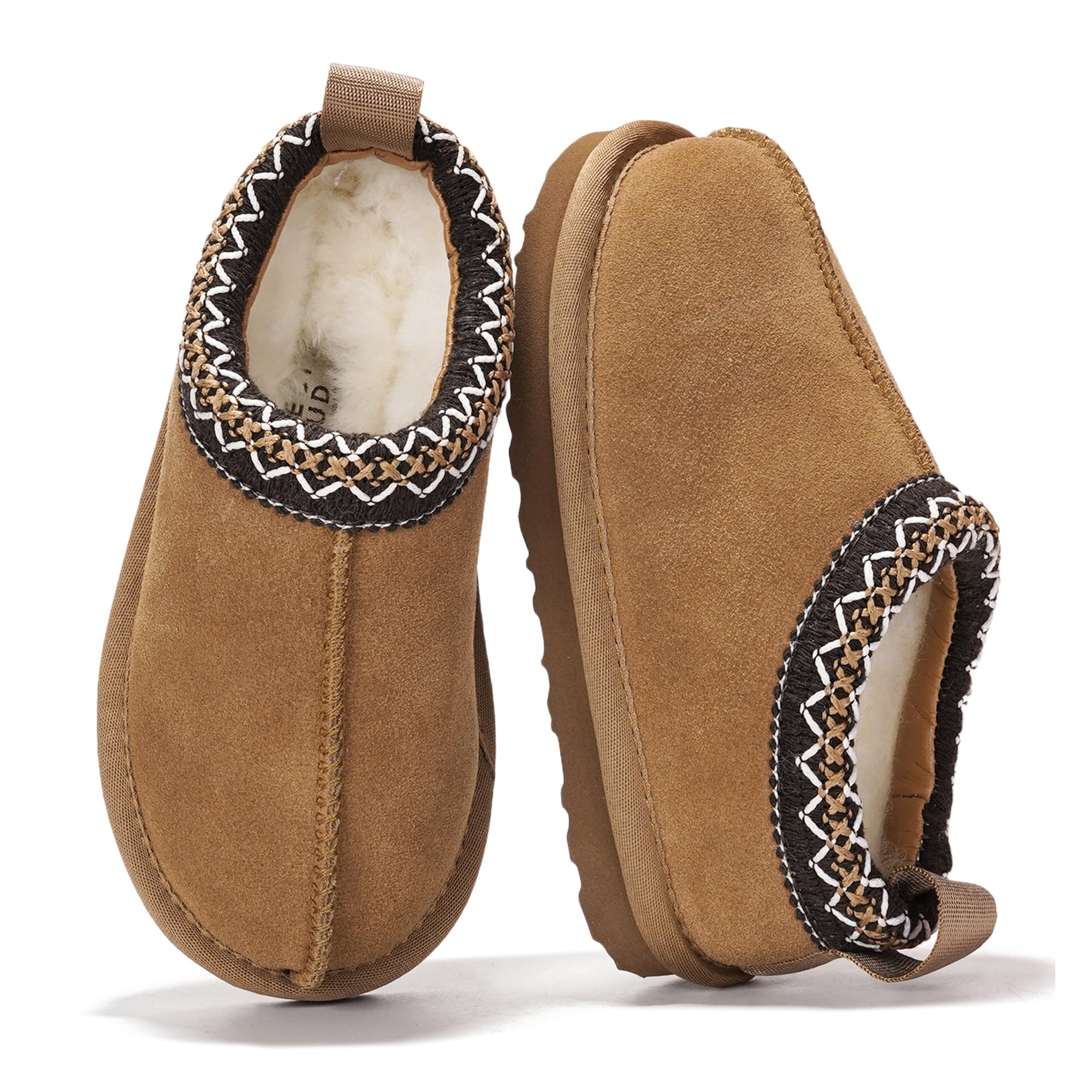 Project Cloud | "Dreamwarm" Kids Slippers | Australian Sheepskin | ProjectPlush | Lightweight | Non-Slip